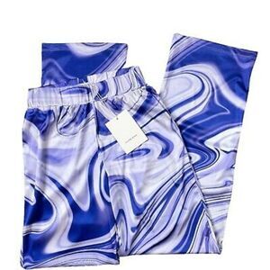 𝅺HOSBJERG ASTA PANTS PURPLE LIQUID